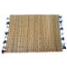Handmade moroccan design wicker place mat